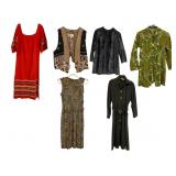 Six-Piece Vintage Clothing Assortment