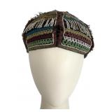 Iroquois Beaded Cloth Hat
