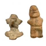 Pre-Columbian Figure and Fragment