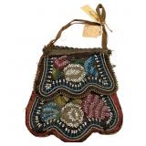 Antique Iroquois Beaded Purse