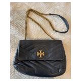Tory Burch Black Leather Handbag