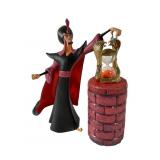 Disney Jafar Almighty Evil One Statue Set w/ Box