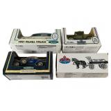 ERTL Diecast Banks and Vehicles Lot, Sealed