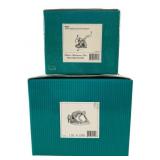 Two Walt Disney CC Pluto Statues with Boxes