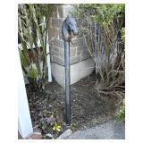 Cast Iron Horse Head Hitching Post