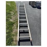 Aluminum Extension Ladder 118 Inches Closed