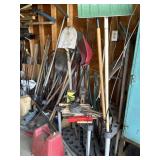 Contents of garage tools, electrical supplies gard