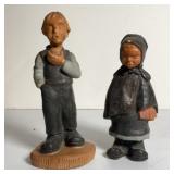 Two Antique Terracotta Sculptures