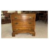 Ethan Allen Petite Chest with Brass Hardware