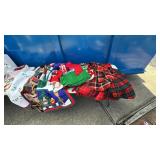 Christmas Linens and Blankets