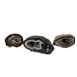Three Banded Agate Geodes