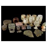 Carved Stone Decorative Objects