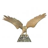 Vintage American Eagle Cast Metal Statue