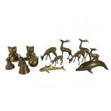 Brass Animals and Bells