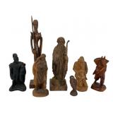 Carved Wood Figurines