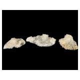 Three Apophyllite Clusters