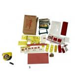 Marx Water Tower and Plastic Train Set Parts