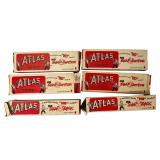 Six Atlas HO Train Tracks in Vintage Boxes