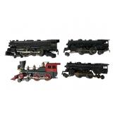 Four Lionel O Gauge Locomotives 3.5 x 9 in
