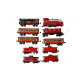 10-Piece Model Train Cars Assortment