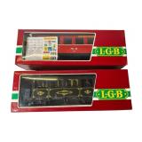 LGB G Scale Box Car Train Sets (3061 & 3064)