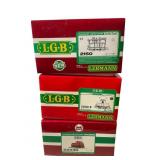 LGB Lehman G Scale Box Car Train Set Trio