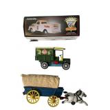Collectibles Lot: Truck, Mail Truck, Stageco