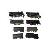 8 Lionel Locomotive Engines and Coal Cars