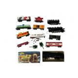 Model Train Cars and Locomotives