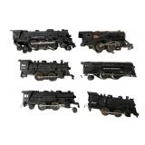 6 Lionel O Gauge Locomotive Engines