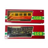 LGB G Scale Box Car Train Set 3061 and 3064