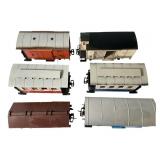 6 LGB Lehmann G Gauge Train Boxcars Loose