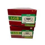 LGB G Scale Jager Trolley Cars with Decals, Boxed
