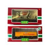 LGB G Scale Box Car Set 3025 and 4055 in Box