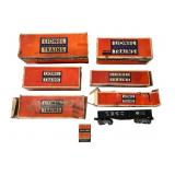 Lionel 7 Piece Train Set, Boxes, Track Parts