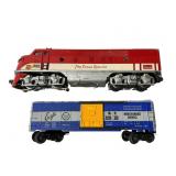Lionel 2245 Texas Special and Eagle Box Car