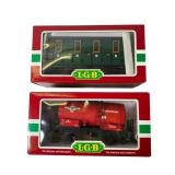 LGB G Gauge Box Car Set 3050 and 45403