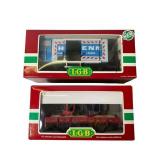 LGB G Gauge Box Car and Locomotive Set