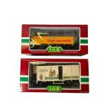 Two LGB G Scale Original German Box Cars