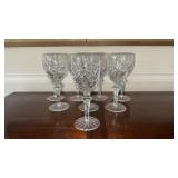 8 Waterford Crystal Stem Glasses