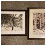 Fred Bees Watercolor Painting, 18 x 22 in