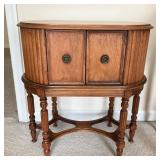Wooden Humidor Cabinet with Brass Hardware