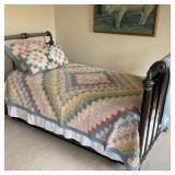 2 Quilts with Pillowcases and Pillows
