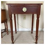 19th-Century American Walnut Side Table