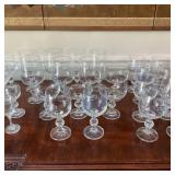 11 Claudia Bohemia Style Crystal Glasses