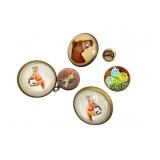 Victorian Bridle Rosettes & Pins Collection