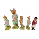 Royal Albert Fox Figurines Collection