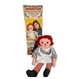 Knickerbocker Raggedy Ann 27 Inch Doll with W