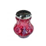 Fenton for L.G. Wright Cranberry Sugar Shaker