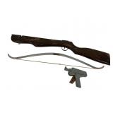 Vintage PowerMaster Cross Bow and Paper Pop